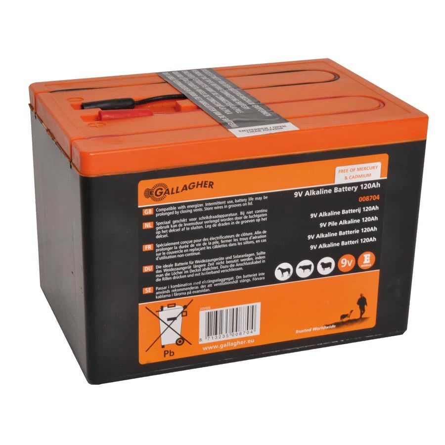 Gallagher Powerpack Battery 9V 120Ah 3 Gallagher Powerpack Battery 9V 120Ah