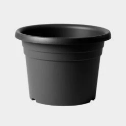 Stewart Cilindro Planter Black 70 X 52cm