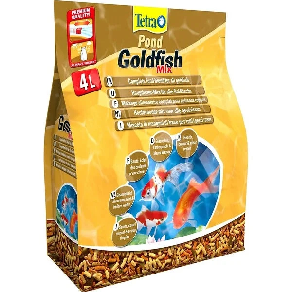 Tetra Pond Goldfish Mix 4L 3 Tetra Pond Goldfish Mix 4L