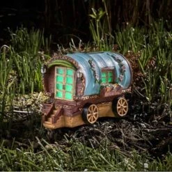 The Elvedon Collection Solar Powered Gypsy Rose Caravan -Garden Furniture Sales 4447650 1020983 1 2 3 600