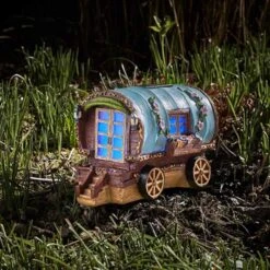 The Elvedon Collection Solar Powered Gypsy Rose Caravan -Garden Furniture Sales 4447667 1020983 2 3 600