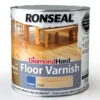 Ronseal Diamond Hard Floor Varnish Satin Clear 2.5L -Garden Furniture Sales 5010214825837 1