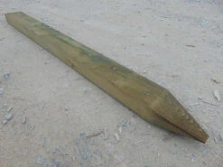 Wooden Fence Post Tanalised 5' 6" X 5” X 2.5"