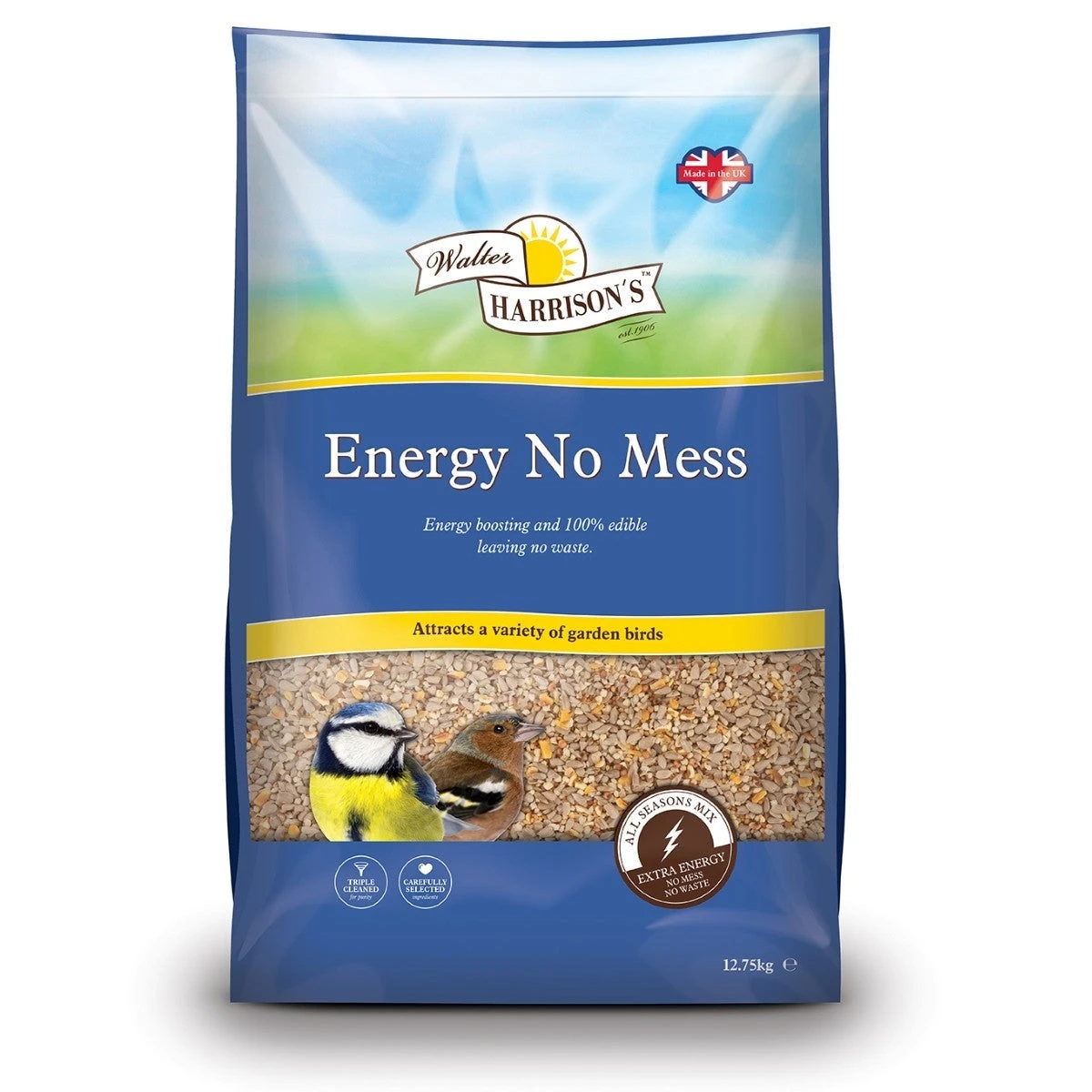Walter Harrison's Energy No Mess Bird Seed 12.75kg 3 Walter Harrison's Energy No Mess Bird Seed 12.75kg