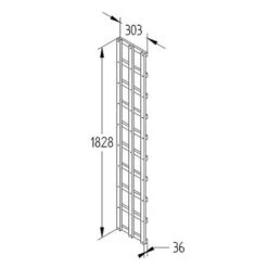 Forest Garden Heavy Duty Trellis -Garden Furniture Sales FT61 5 1