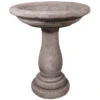 Willowstone Antique Grey Classic Bird Bath BB9AG -Garden Furniture Sales bb009ag