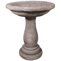 Willowstone Antique Grey Classic Bird Bath BB9AG