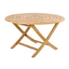 Alexander Rose Bengal Roble Folding Table 1.3m -Garden Furniture Sales bengal 145