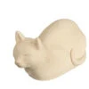 Willowstone Cream Crouching Cat C3 -Garden Furniture Sales cat crouchig