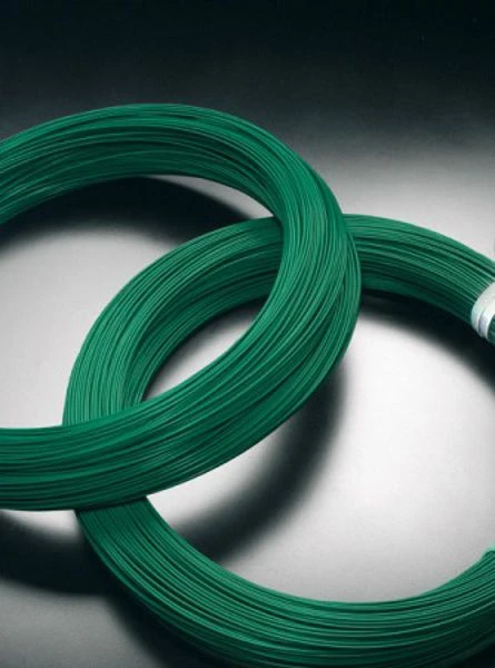 Green PVC Coated Chainlink Line Wire 76m 3 Green PVC Coated Chainlink Line Wire 76m