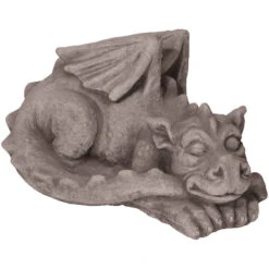 Willowstone Antique Grey Medium Dragon Volos DR02