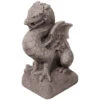 Willowstone Antique Grey Dragon Finial DR06 1 Willowstone Antique Grey Dragon Finial DR06 -Garden Furniture Sales dr006 9034