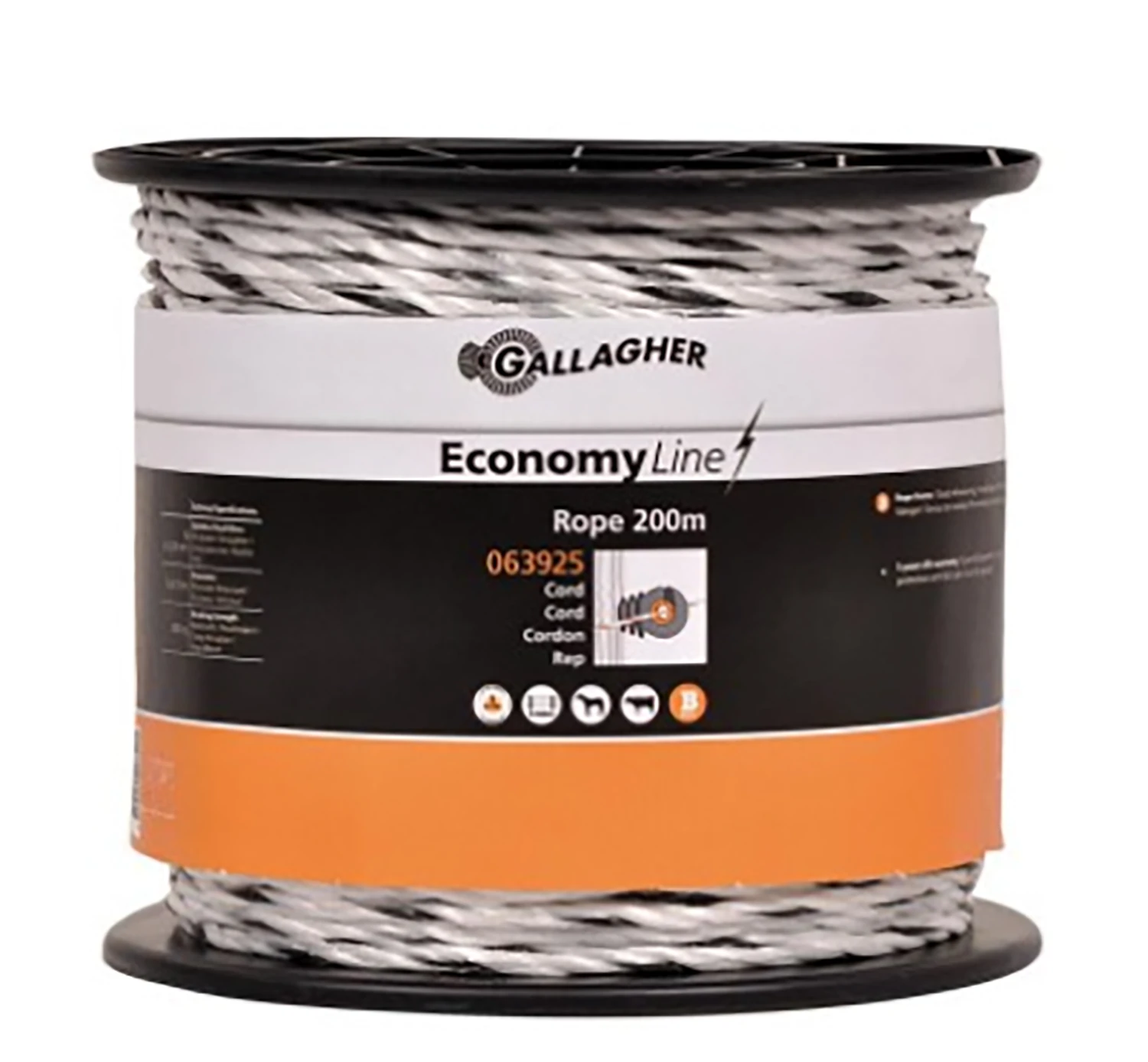 Gallagher Poly Wire Rope 200m 3 Gallagher Poly Wire Rope 200m