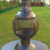 Gardeco Opera Steel Chimenea Fire Pit -Garden Furniture Sales gardeco opera chimenea