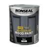 Ronseal 10-Year Weatherproof Gloss Wood Paint 2 Ronseal 10-Year Weatherproof Gloss Wood Paint -Garden Furniture Sales gloss balck 750ml