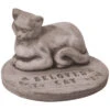 Willowstone Antique Grey Cat Memorial ME06AG -Garden Furniture Sales me006ag 8648