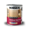 Ronseal Crystal Clear Outdoor Varnish Clear Satin 2.5L -Garden Furniture Sales outdoor varnish s 750 14 1