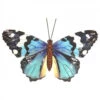 Primus Medium Metal Blue Butterfly Wall Art -Garden Furniture Sales primus medium metal blue wall art