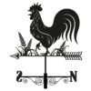 Primus Weathervanes Metal Cockerel Silhouette 34cm -Garden Furniture Sales primus weathervanes metal cockerel silhouette 34cm