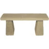 Willowstone Rustic Bench R10 -Garden Furniture Sales r010