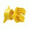 Rappa Steel Stake Insulator Yellow 100-Pack