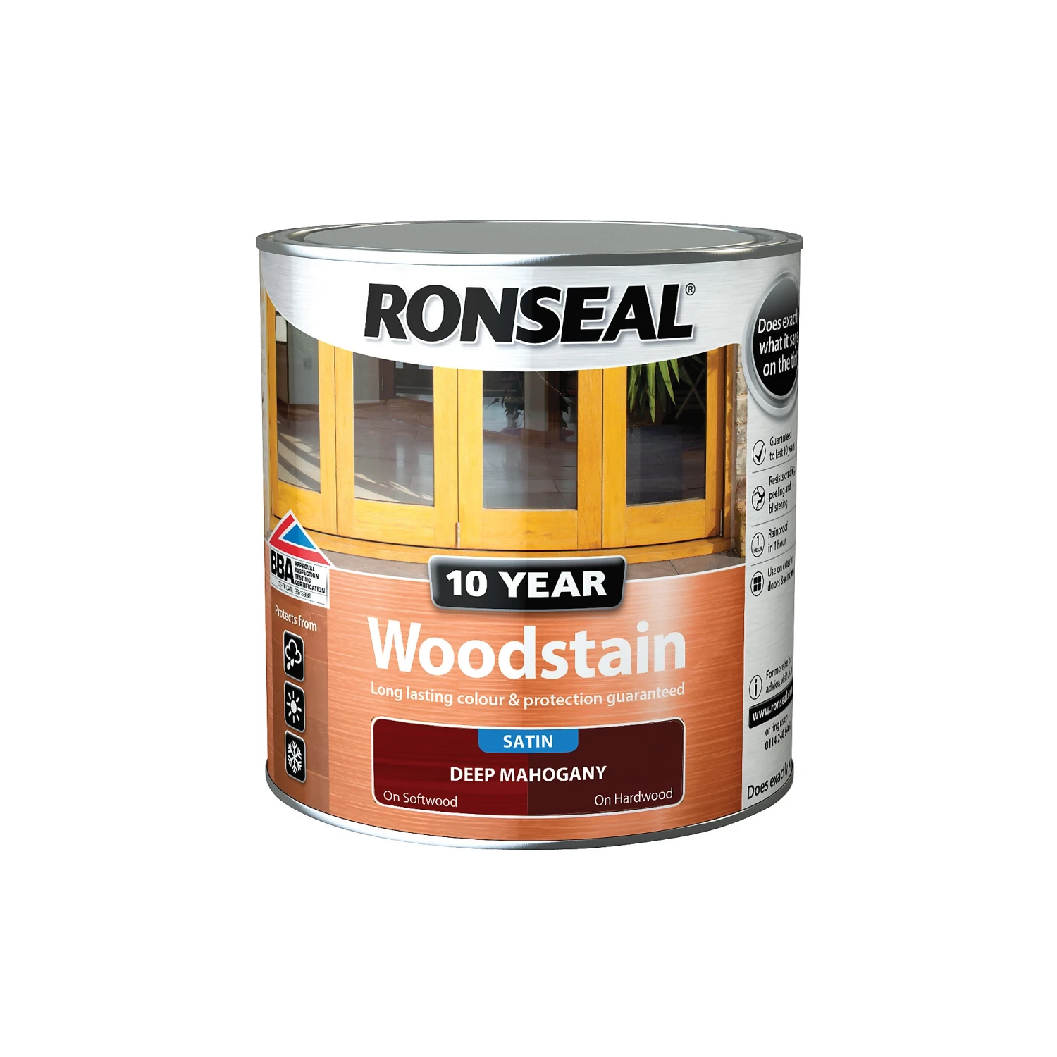 Ronseal 10-Year Satin Woodstain 4 Ronseal 10-Year Satin Woodstain - Image 2