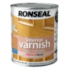 Ronseal Diamond Hard Interior Satin Wood Varnish 750ml -Garden Furniture Sales ronseal diamond hard pearwood satin wood varnish 0 75l