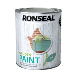 Ronseal Garden Paint -Garden Furniture Sales ronseal garden sage matt metal wood paint 0 75l