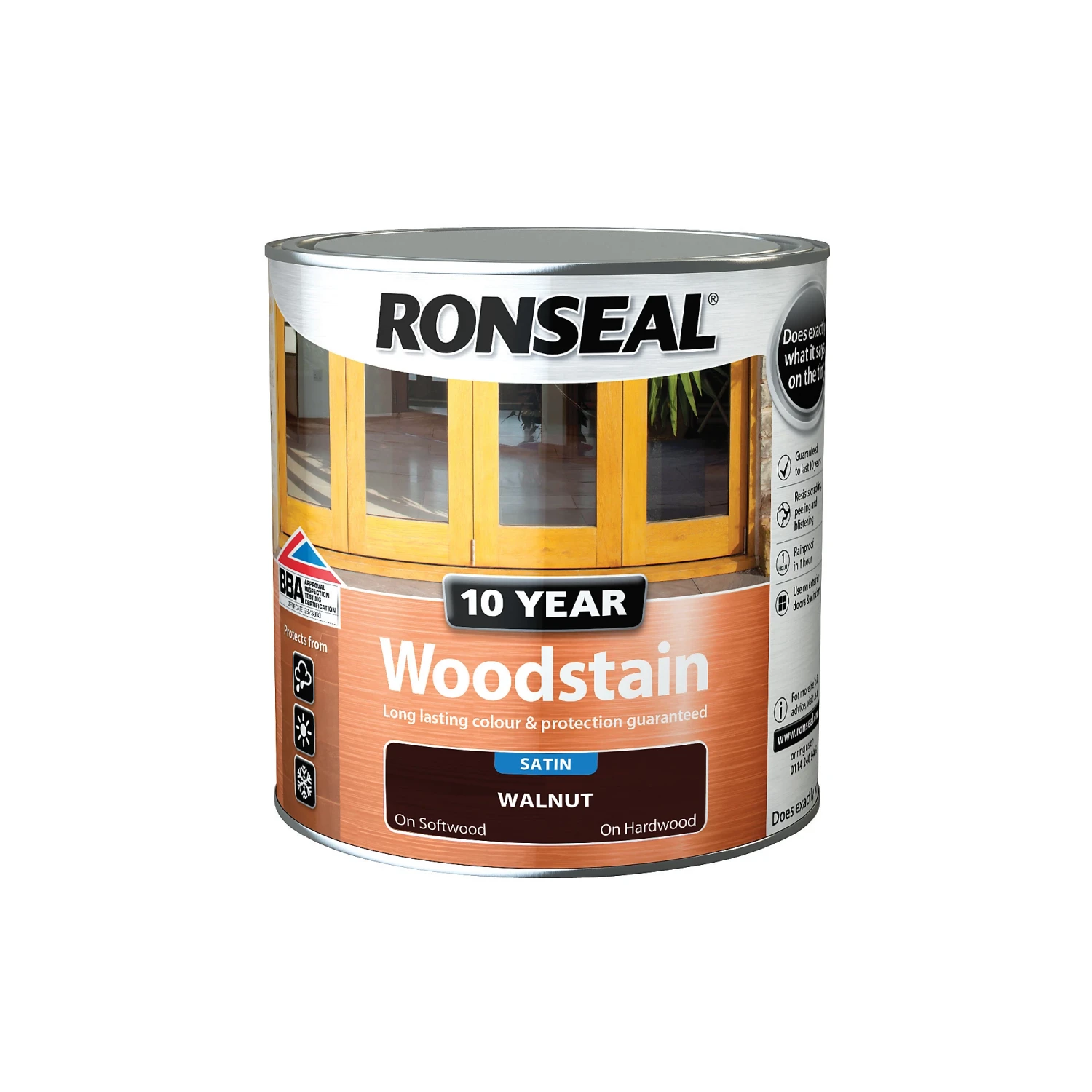 Ronseal 10-Year Satin Woodstain 6 Ronseal 10-Year Satin Woodstain - Image 4