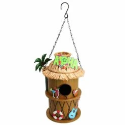 Primus Funky Metal Tiki Bar Bird Feeder