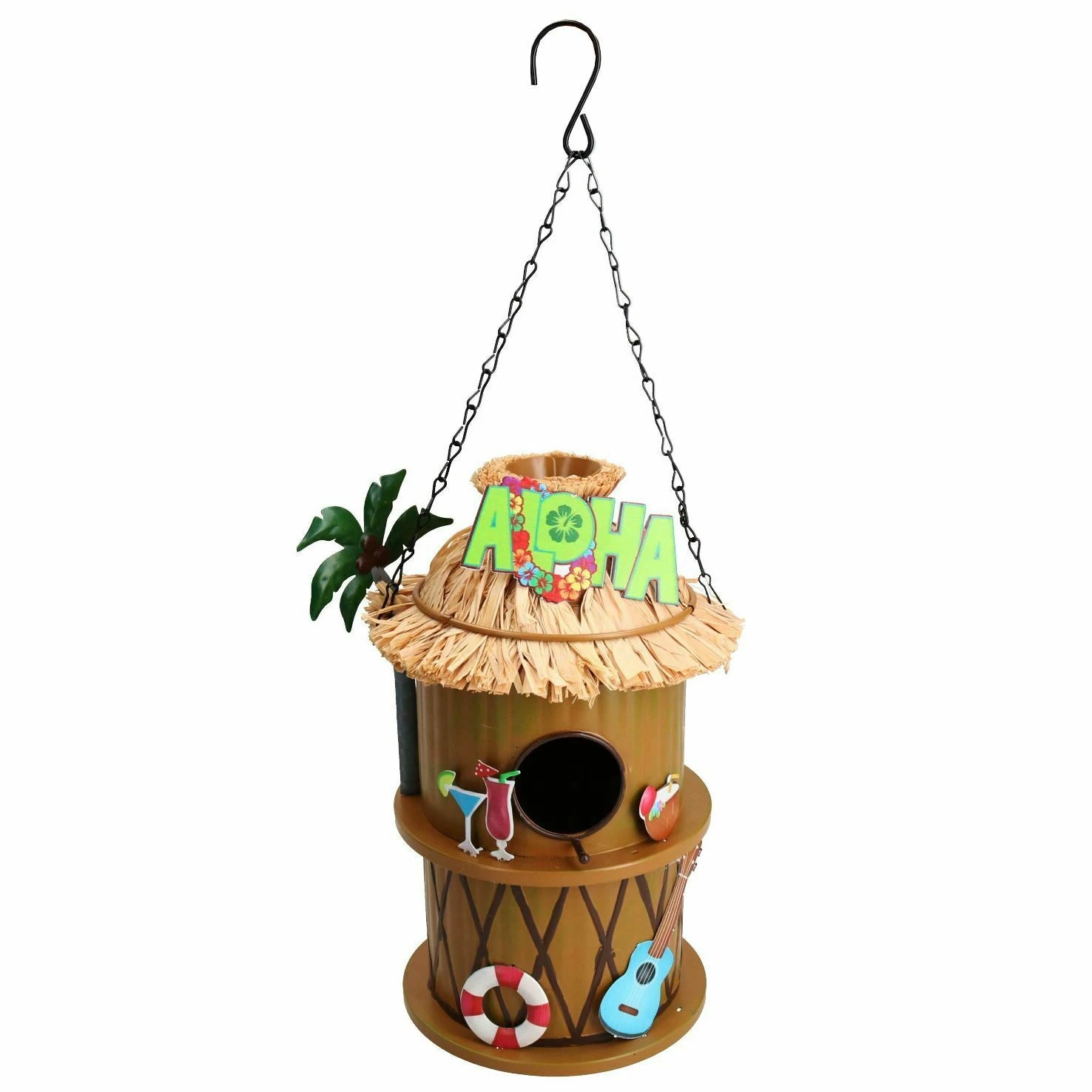Primus Funky Metal Tiki Bar Bird Feeder 3 Primus Funky Metal Tiki Bar Bird Feeder