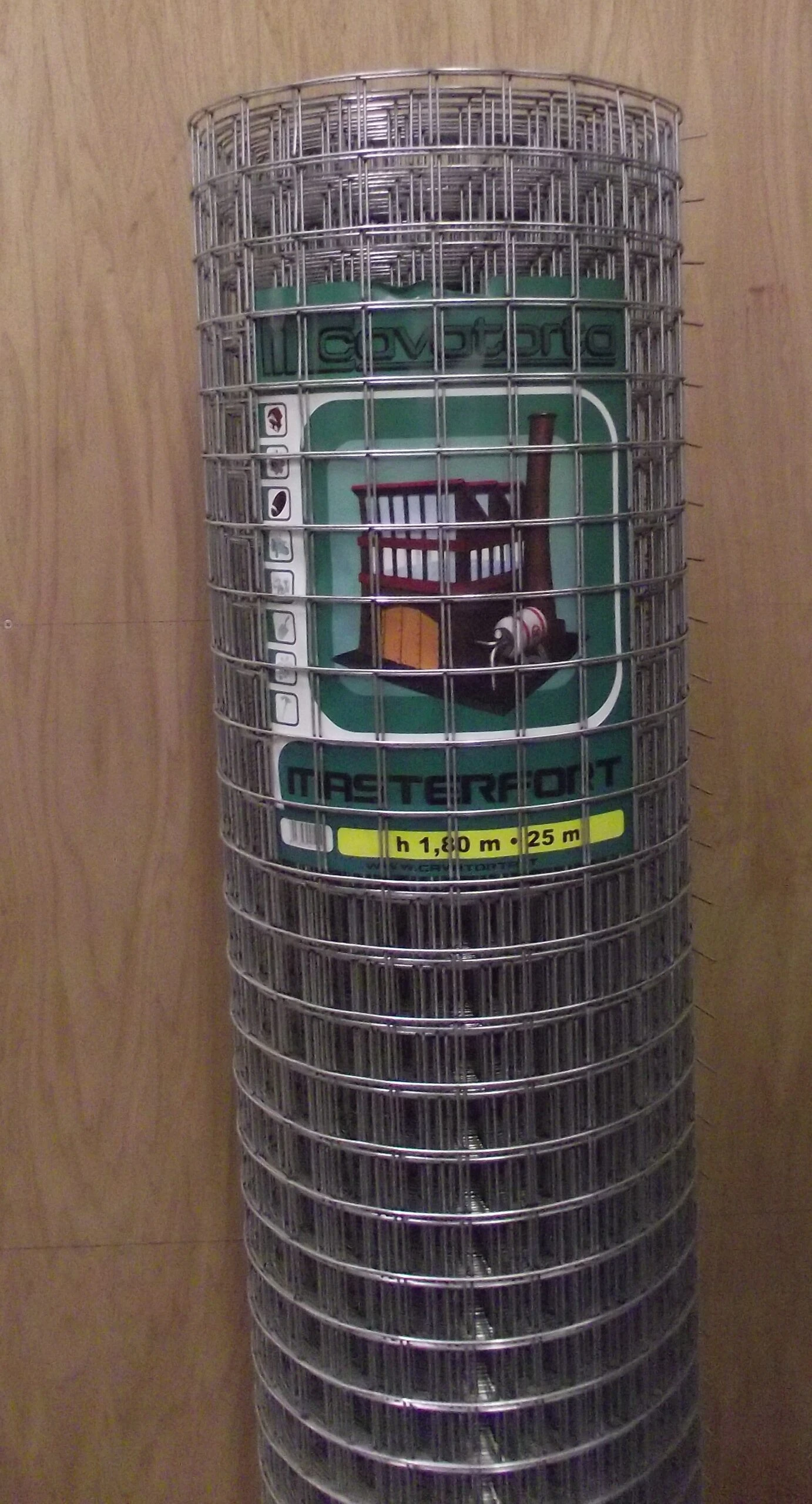 Wire Security Mesh Galv 25m X 1.8m X 50x50mm X 2.5mm Gauge 3 Wire Security Mesh Galv 25m X 1.8m X 50x50mm X 2.5mm Gauge