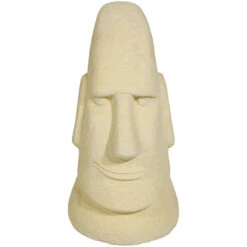 Willowstone Cream Easter Island Ornament Small ST6C