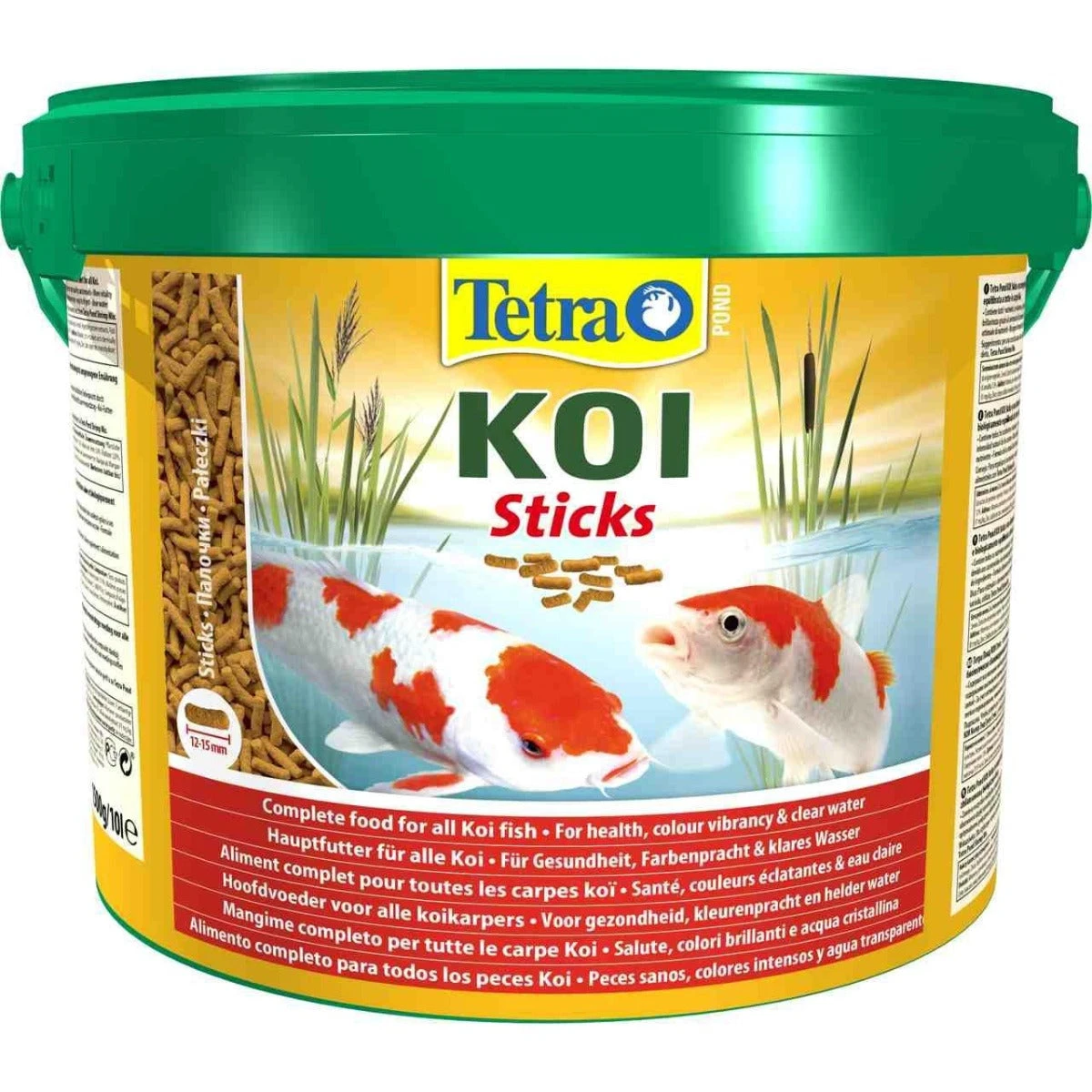 Tetra Pond Koi Sticks Bucket 10L 3 Tetra Pond Koi Sticks Bucket 10L