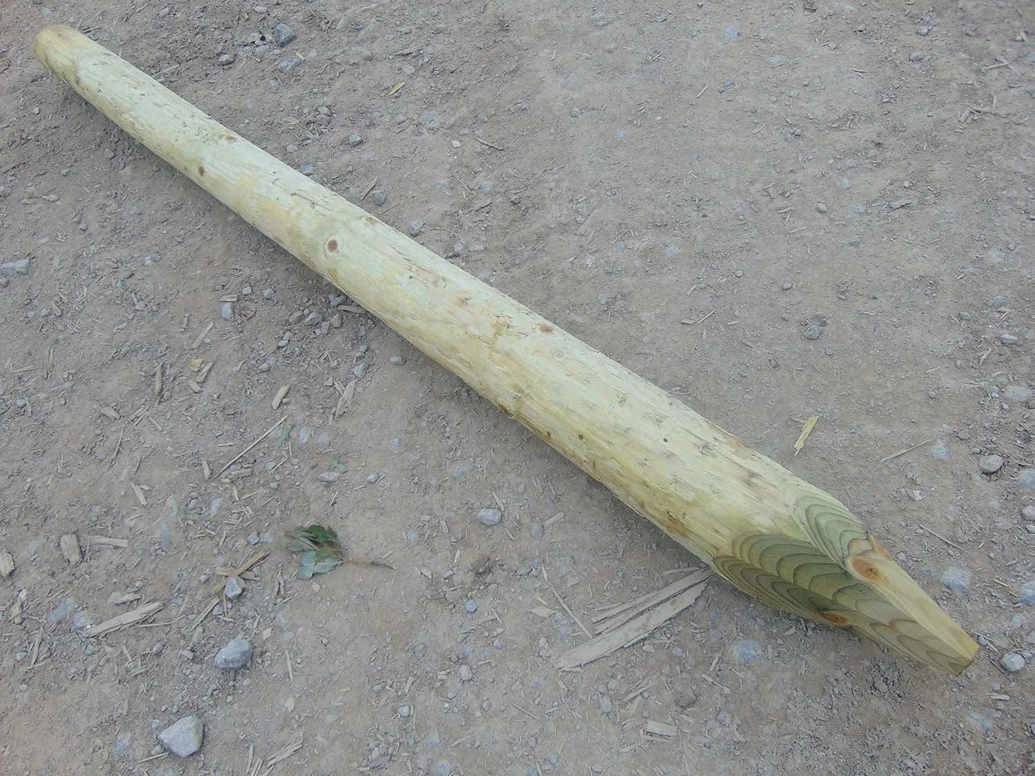 Tanalised Round Fence Stake 6' X 3-4" - 15 Year Life Expectancy 3 Tanalised Round Fence Stake 6' X 3-4" - 15 Year Life Expectancy