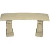 Willowstone Green Venetian Curved Bench V12G -Garden Furniture Sales v012g 2