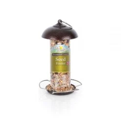 Walter Harrisons Hammered Copper Seed Feeder 20cm
