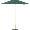 Glencrest Sturdi Wooden Parasol Green 2.0m -Garden Furniture Sales wood green 1