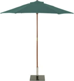 Glencrest Sturdi Wooden Parasol Green 2.0m