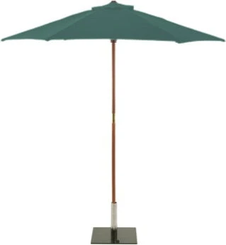 Glencrest Sturdi Wooden Parasol Green 2.0m 3 Glencrest Sturdi Wooden Parasol Green 2.0m